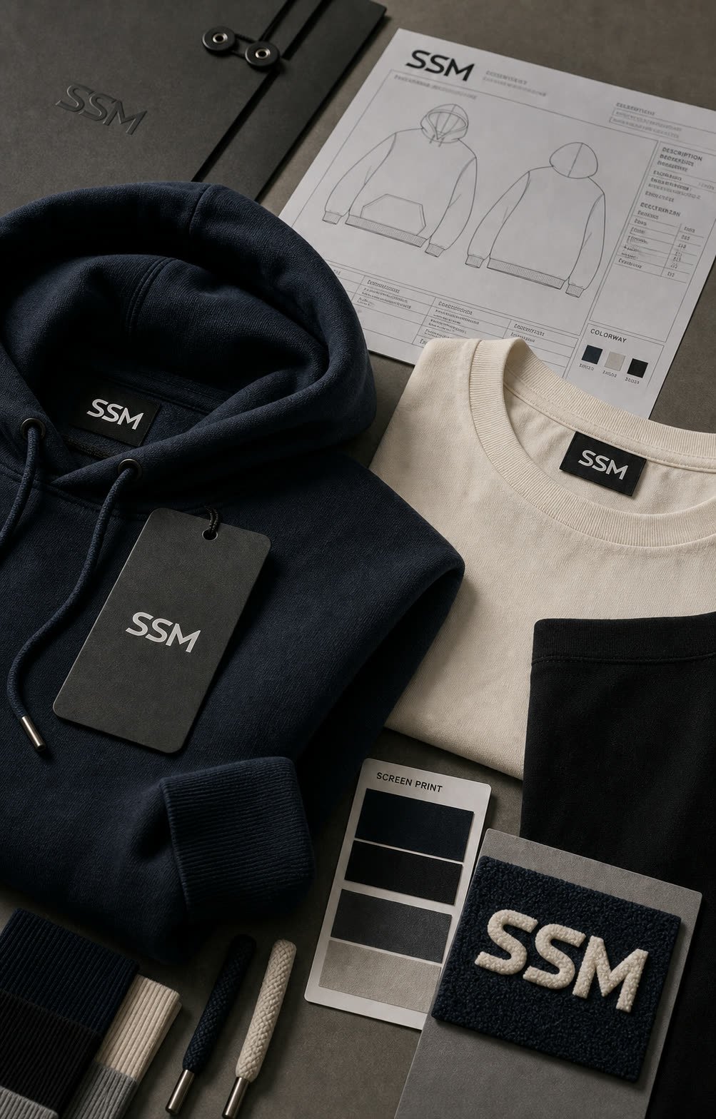 Streetwear private label apparel manufacturing sample by Sialkot Sample Masters
