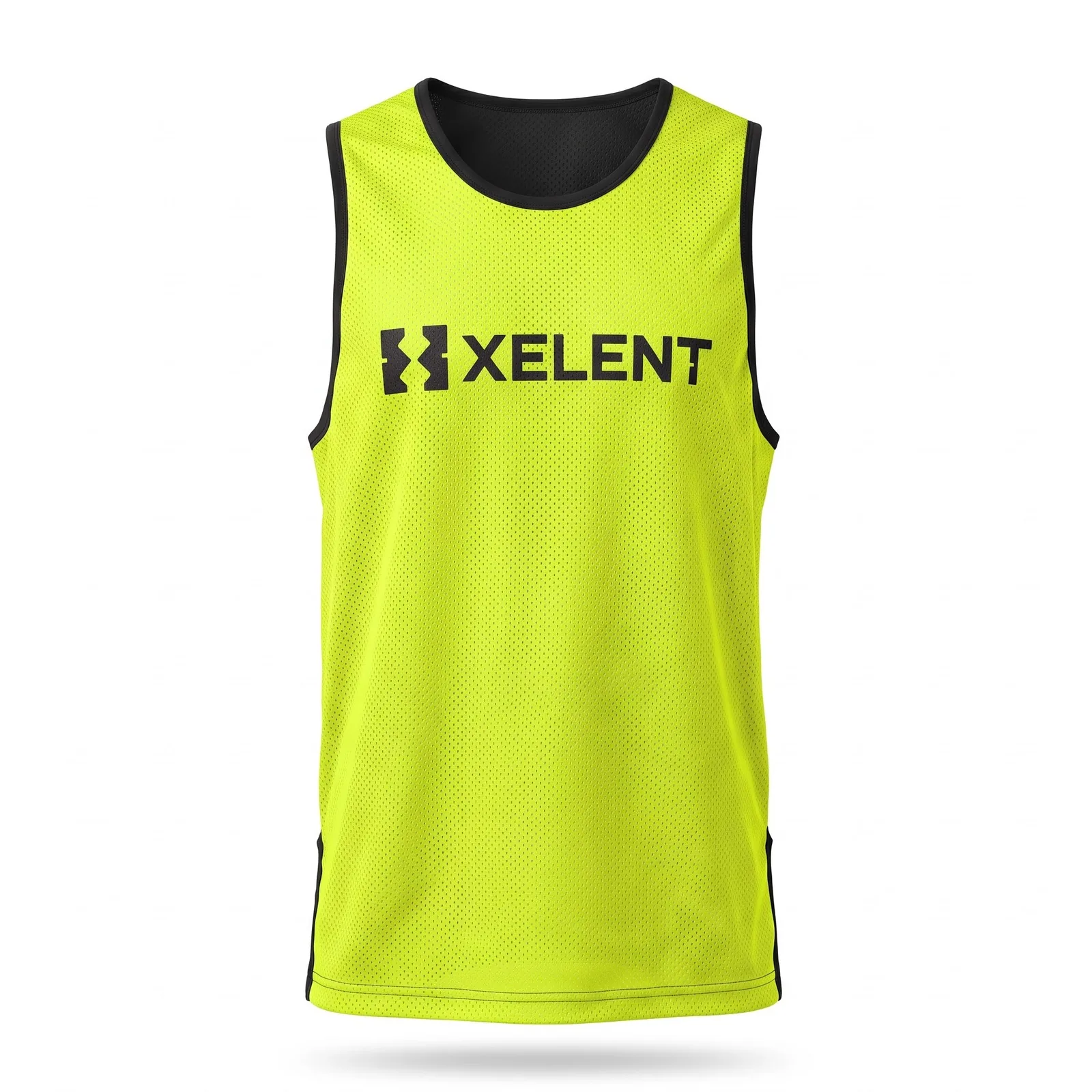 Custom Reversible Basketball Jersey Practice Pinnie Scrimmage Vest Mesh Bib OEM — front view