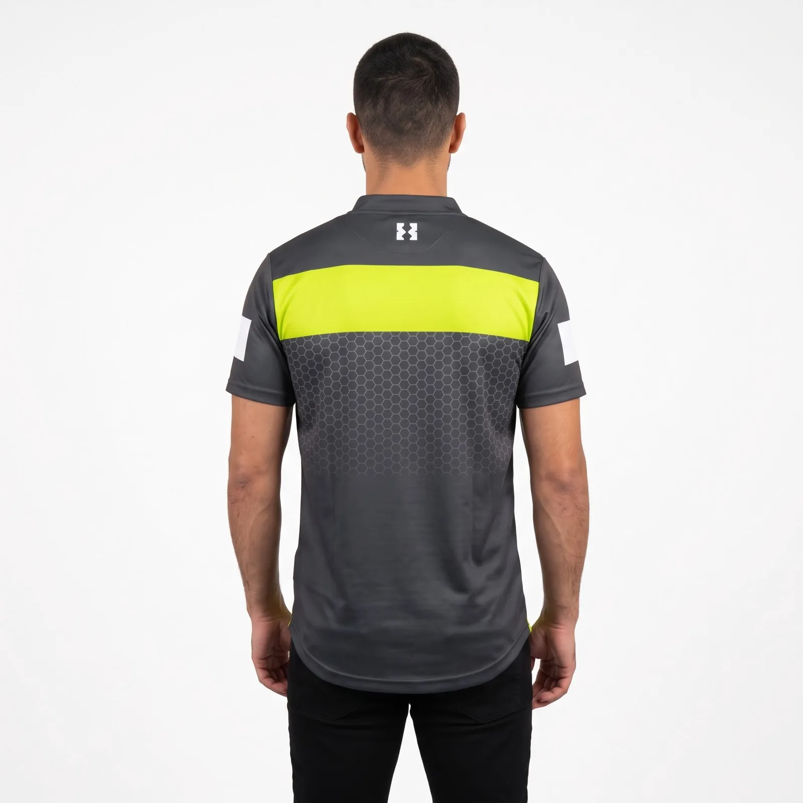 Esports Pro-Cut Sublimated Jersey Polyester Sublimated Custom Logo OEM Wholesale — back view