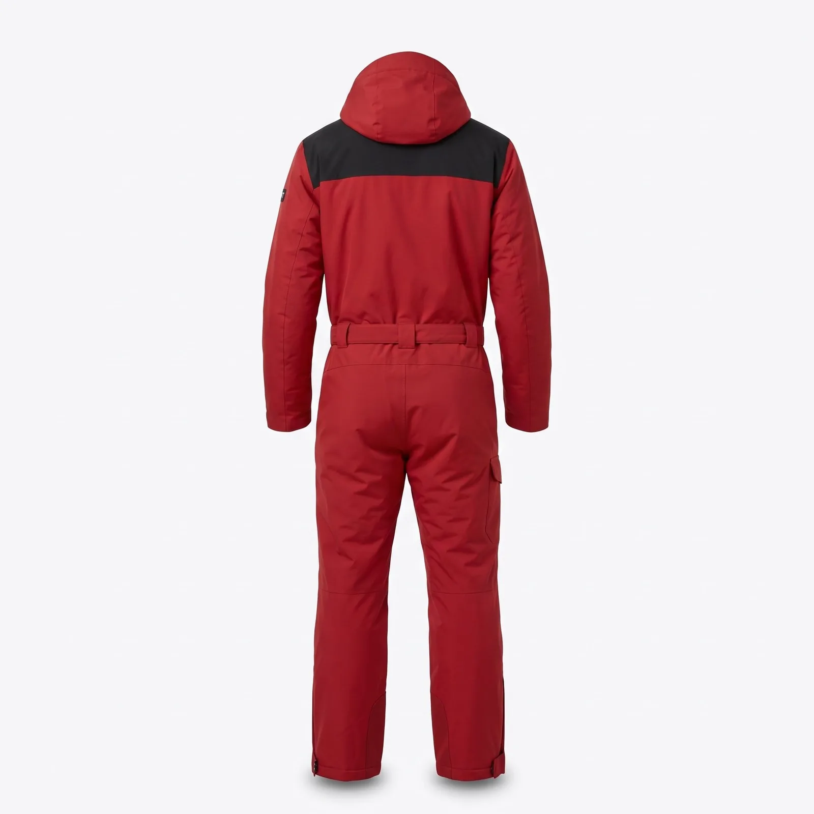 Custom One-piece Insulated Ski Suit Adult 200GSM OEM Wholesale — back view