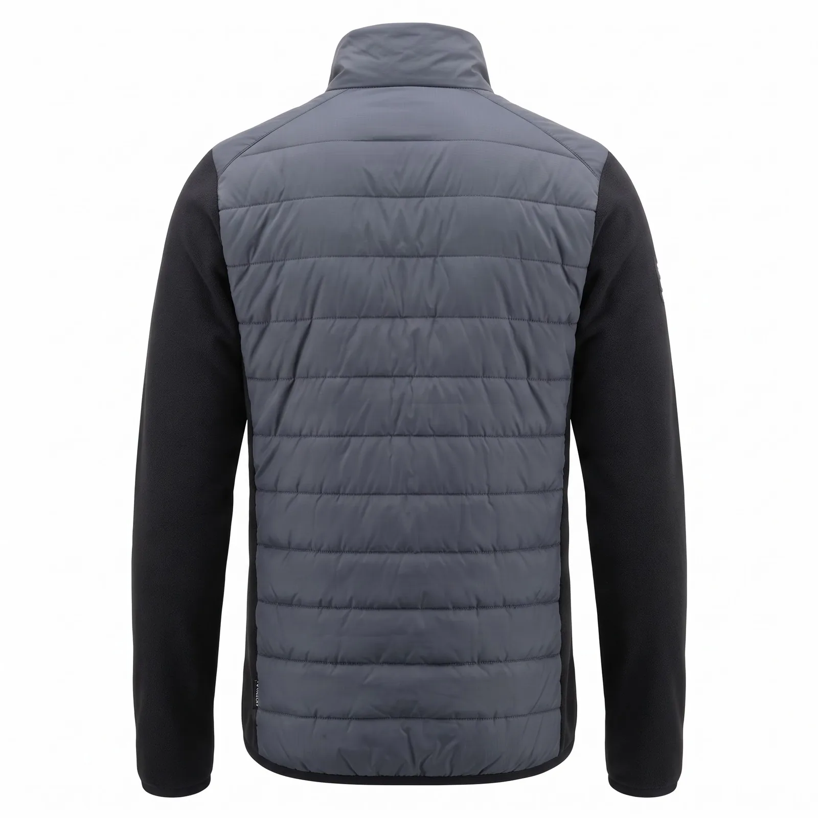 Custom Hybrid Insulated Mid Layer Jacket 120GSM OEM Wholesale — back view