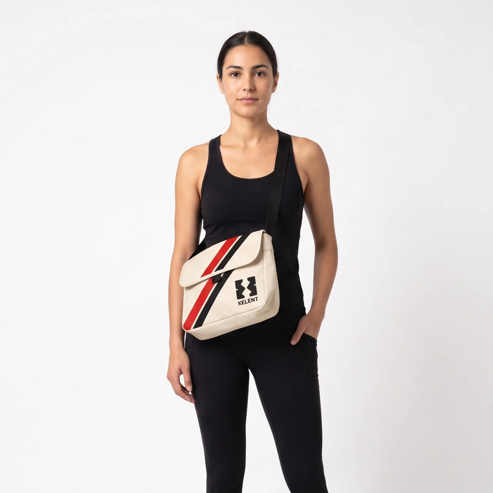 Sublimated Cycling Musette Polyester Sublimated Pockets Custom Logo OEM Wholesale — front view