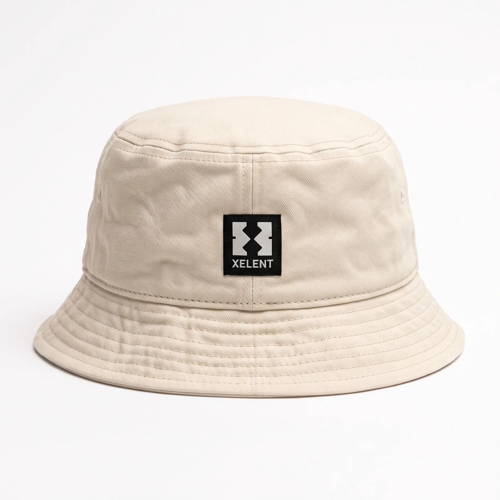 Custom Bucket Hat Washed Cotton Twill Embroidered Cross Church Merch Faith Hat OEM Wholesale — back view