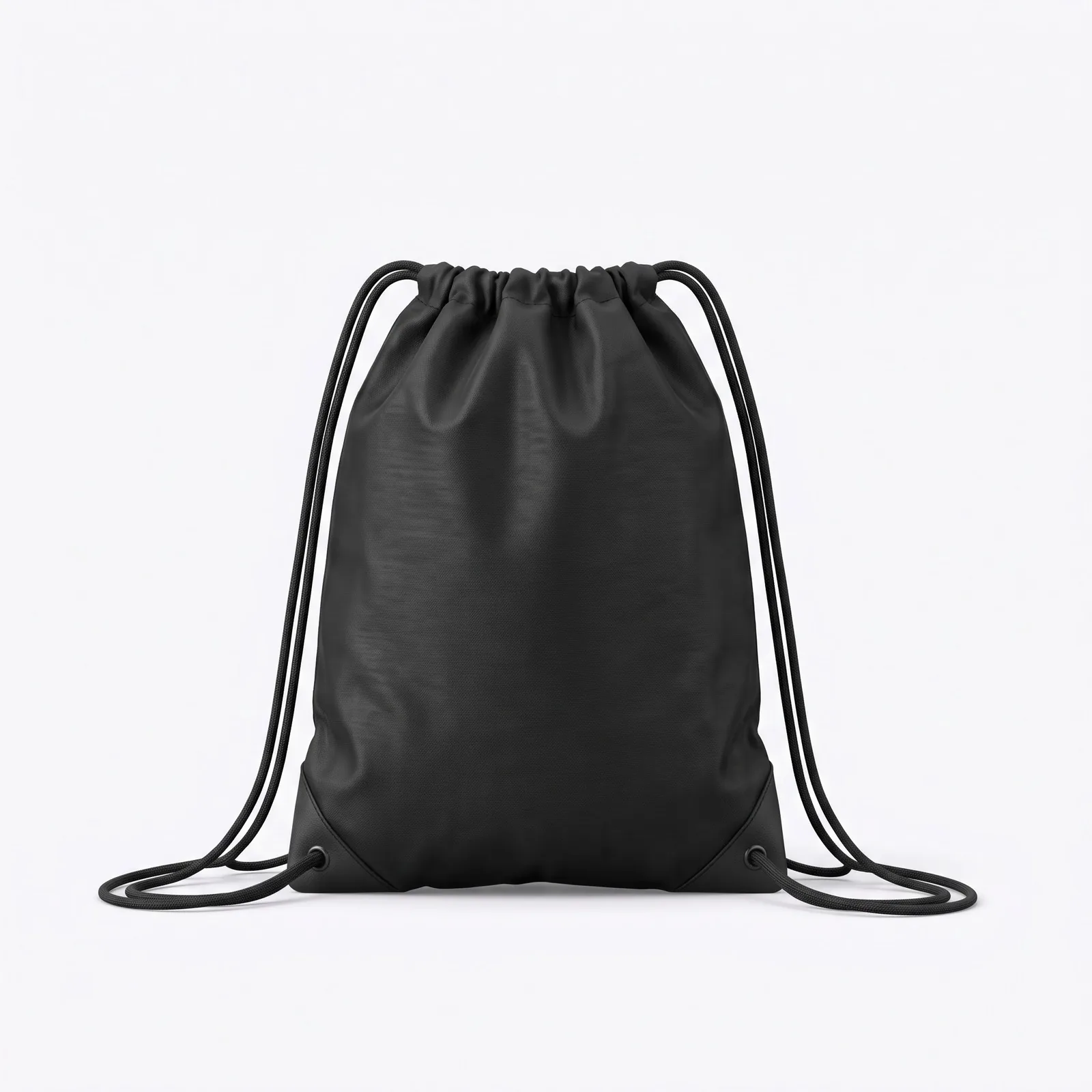Custom Basketball Team Drawstring Bag Gym Sackpack with Zip Pocket OEM Wholesale — back view