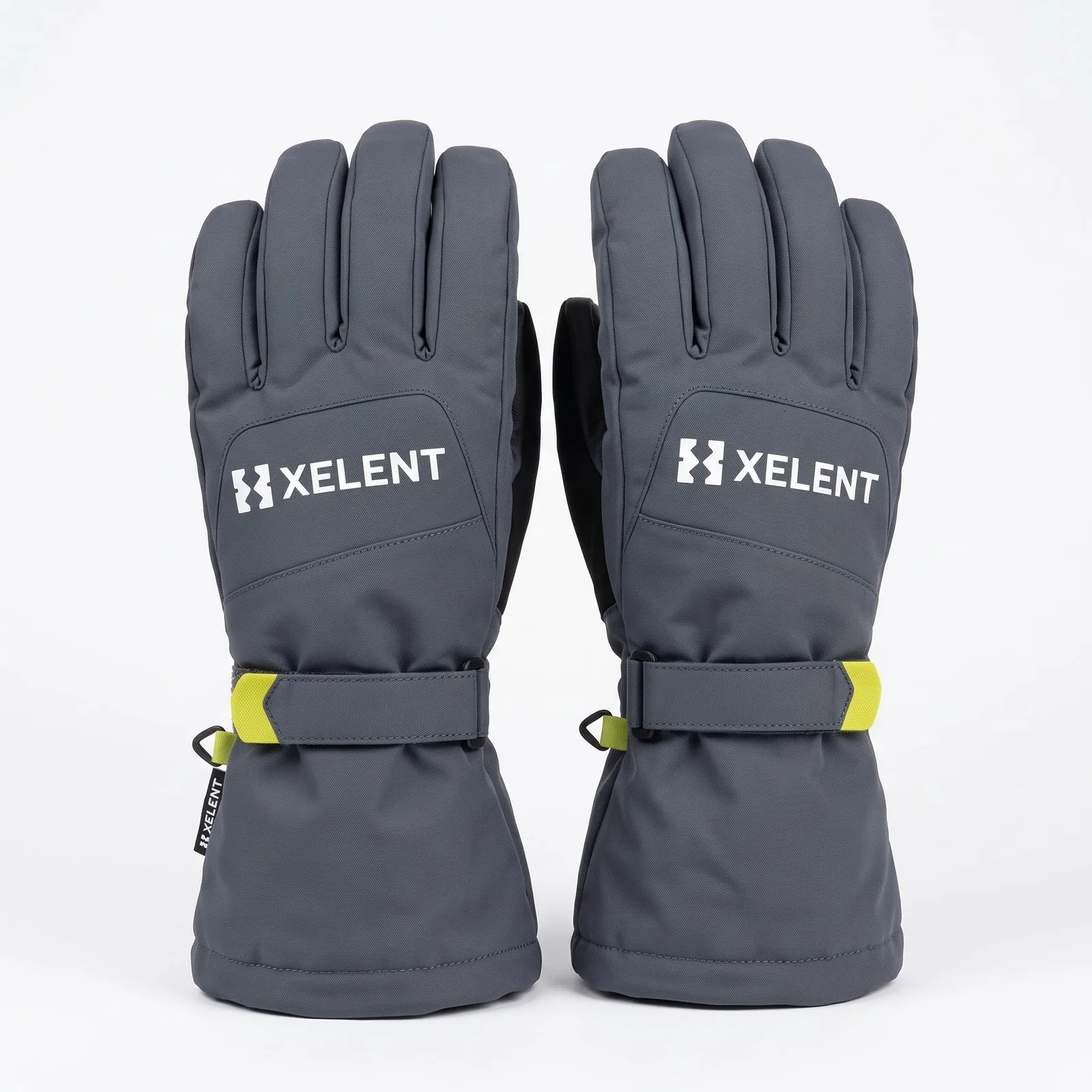 Custom Freeride Gauntlet Ski Gloves (pair) Glove Wear 250GSM OEM Wholesale — front view