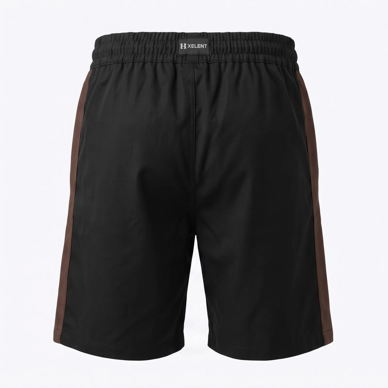 Custom Woven Basketball Court Shorts with Pockets Streetwear Shorts OEM Wholesale — back view