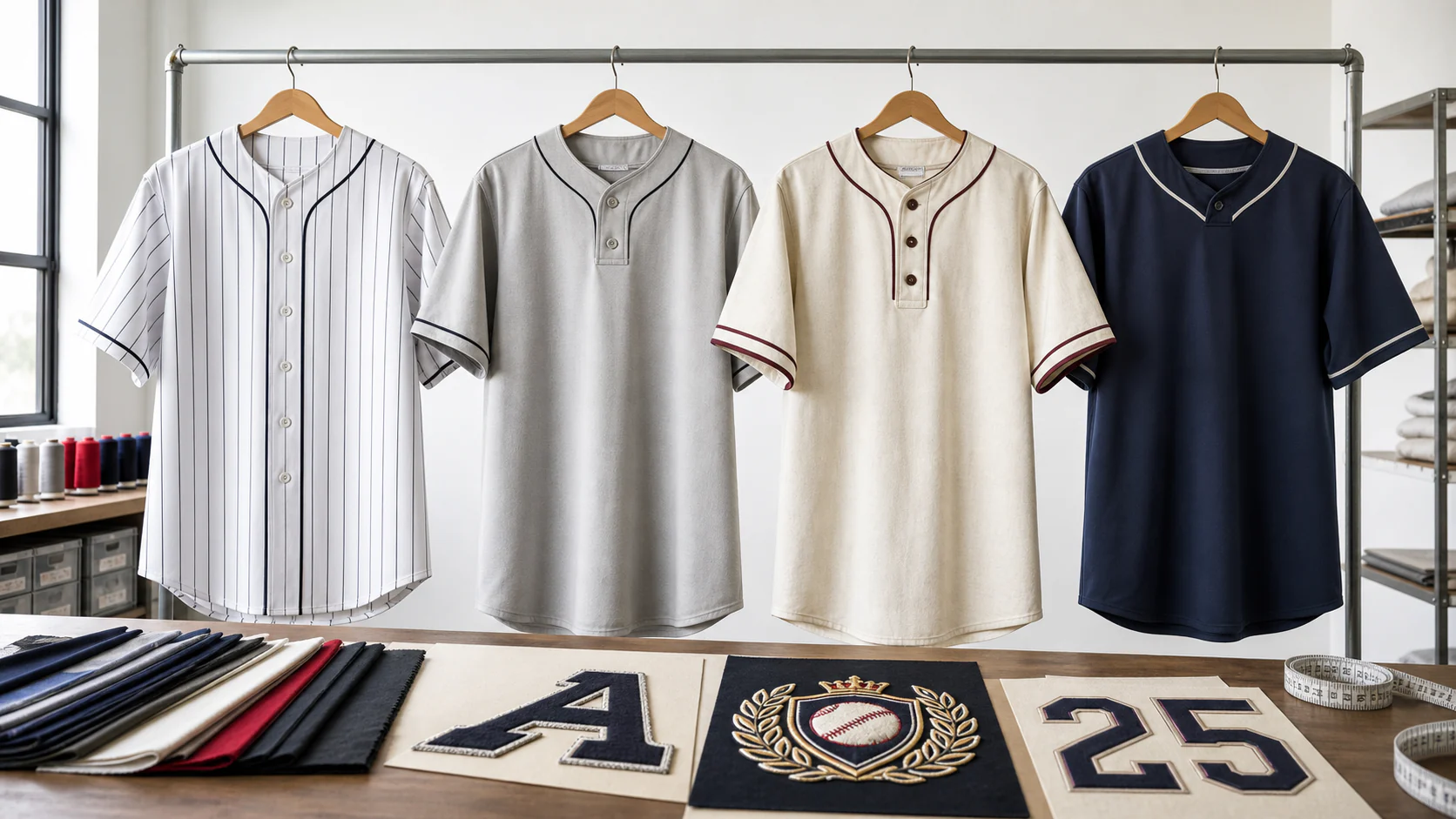 Custom Baseball Jersey Manufacturer: Button-Down, Sublimated, and Embroidered Options