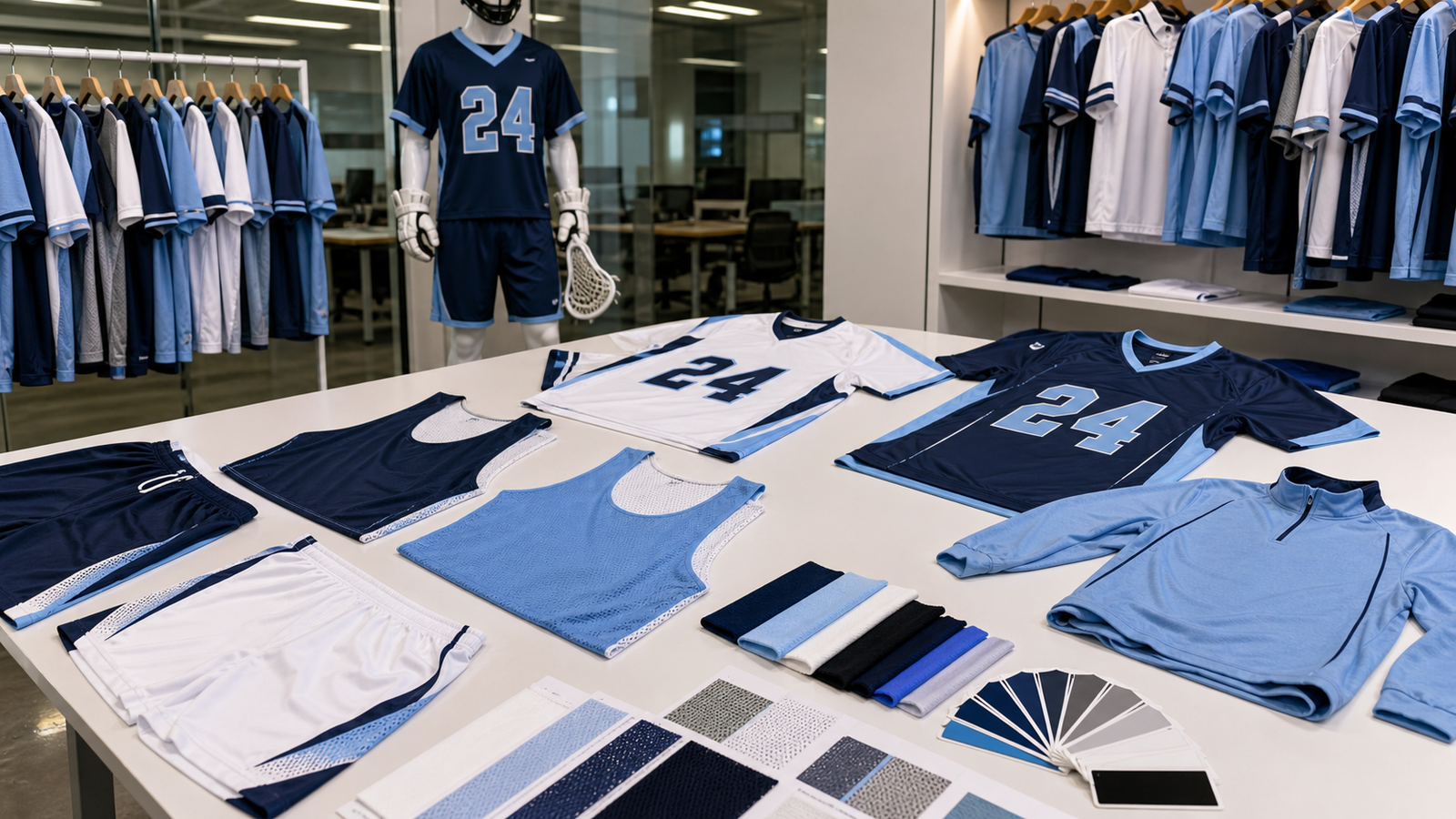 Custom Lacrosse Apparel Manufacturer: Pinnies, Shorts, and Team Kits - Sialkot Sample Masters manufacturing guide