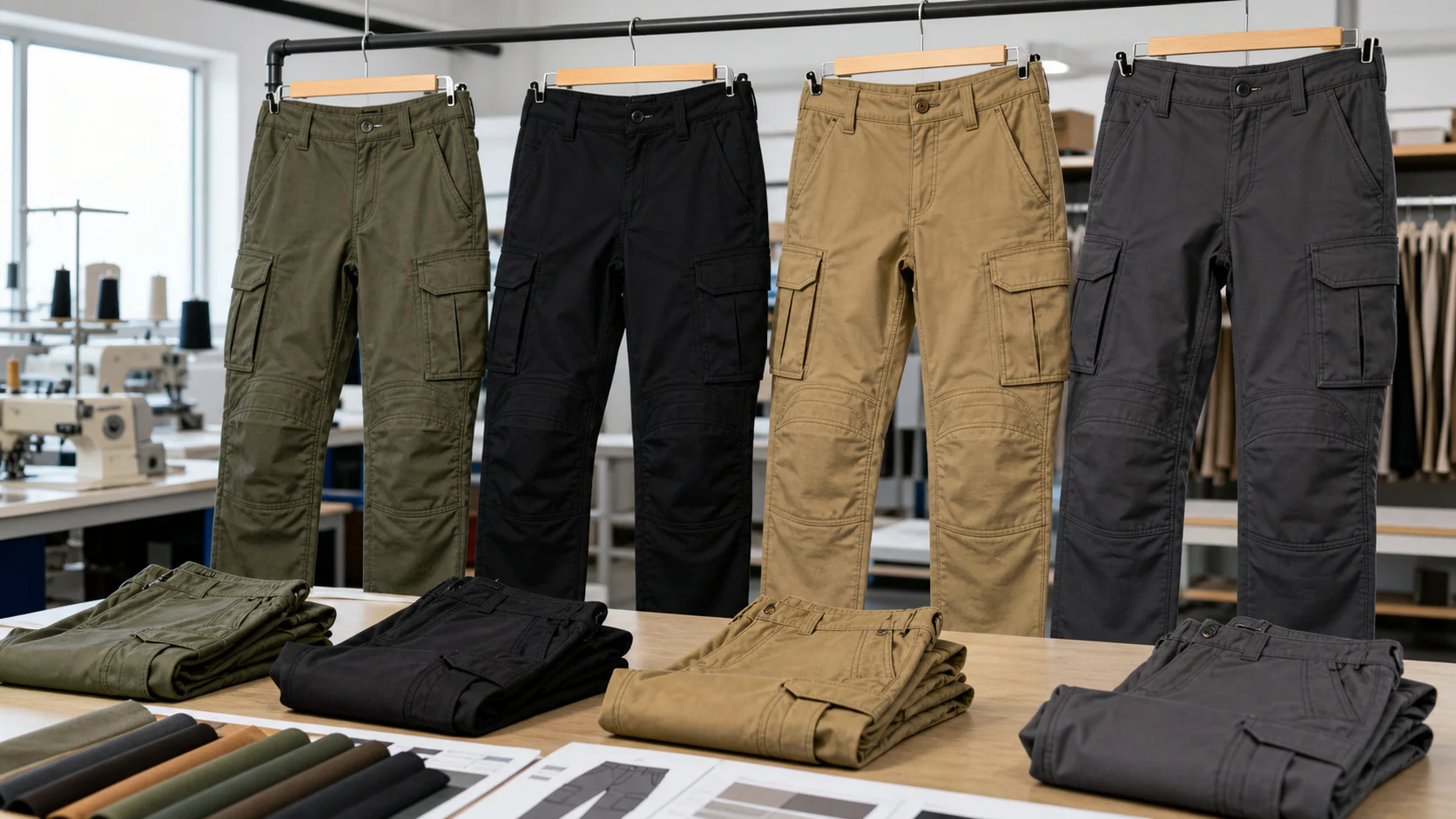 Custom Tactical Pants Manufacturer: Cargo Pockets, Ripstop, and Reinforcement Guide - Sialkot Sample Masters manufacturing guide