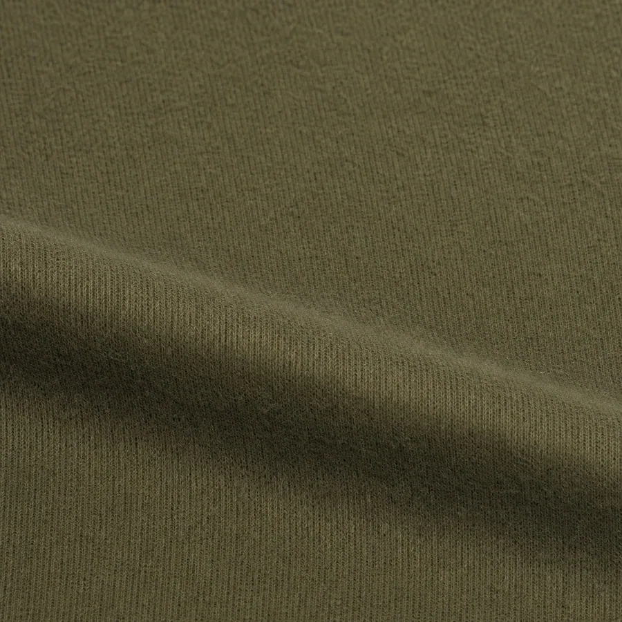 AI-generated representative macro of Quiet brushed tricot showing its visible face structure
