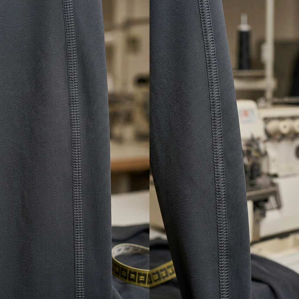 Flatlock vs Overlock Stitching for Compression Wear