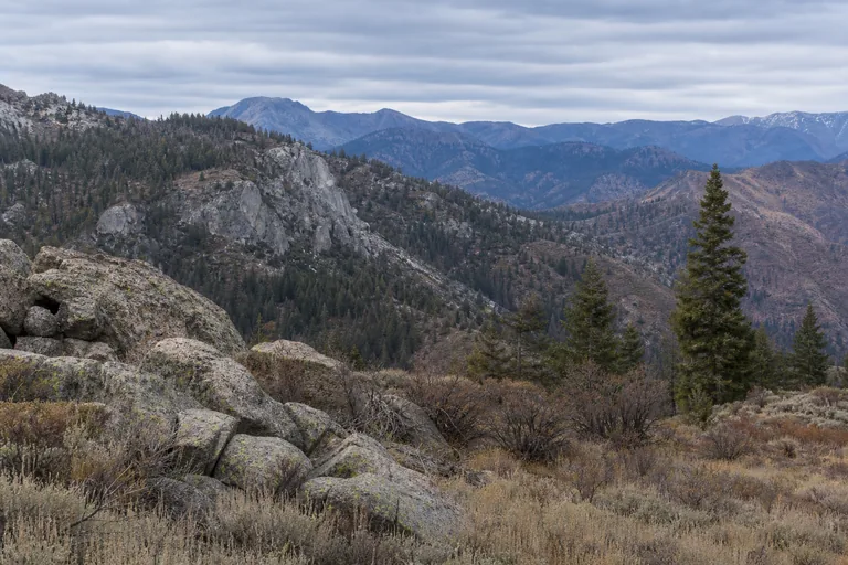 Mountain terrain reference used for camouflage research