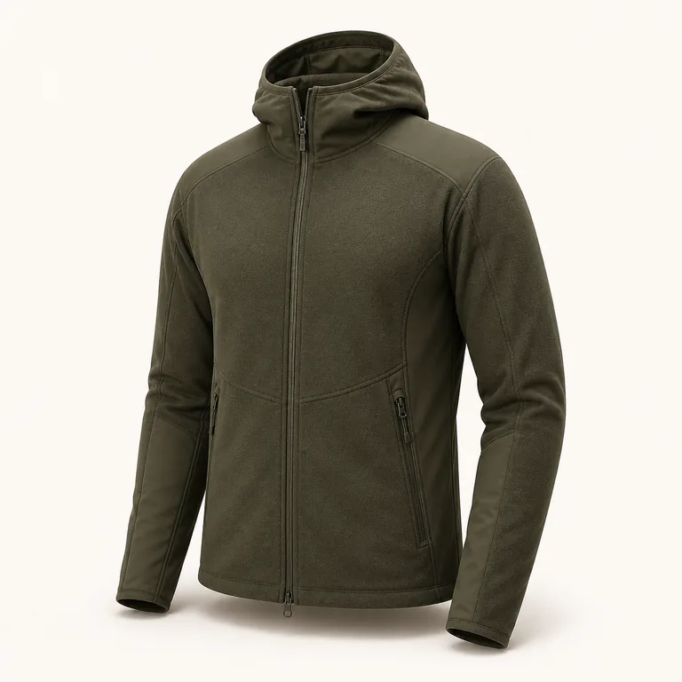 Lightweight hunting mid-layer jacket