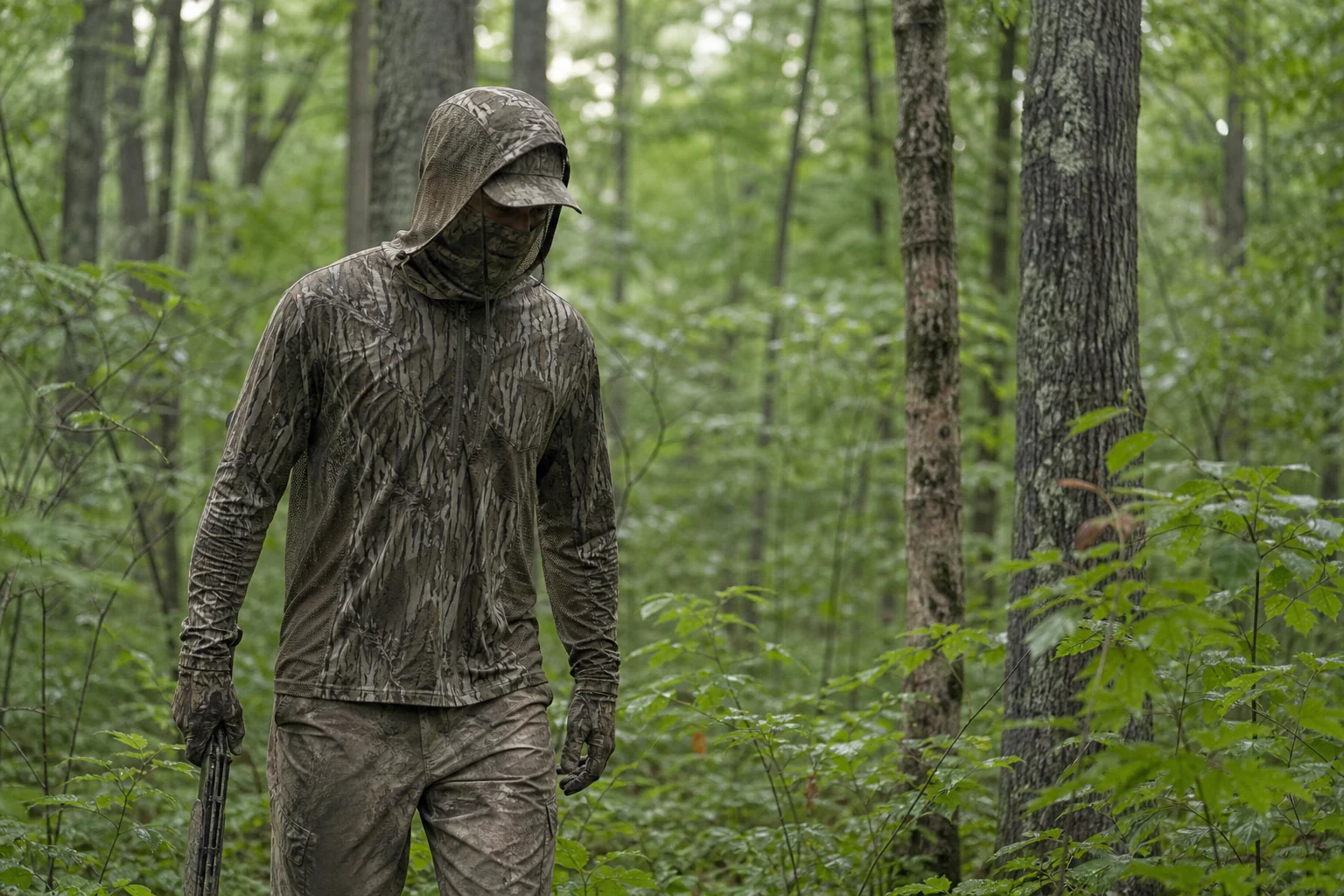 Lightweight turkey hunting apparel reviewed for spring heat, bug cover and face coverage