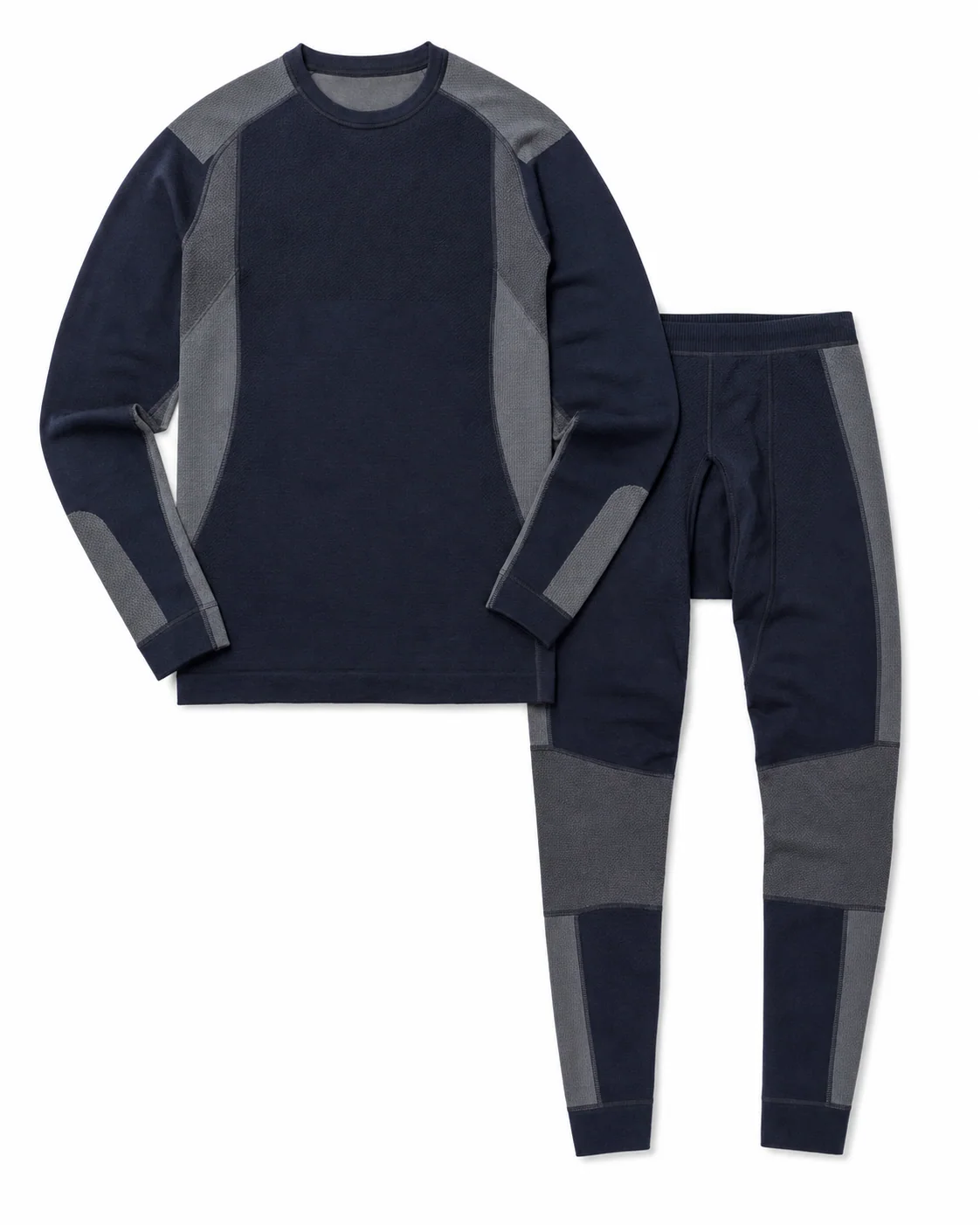 Generated product study of an unbranded technical base-layer set