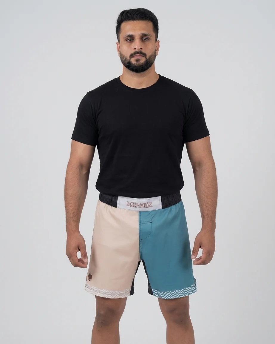 Custom Two-Tone No-Gi Grappling MMA Shorts - Custom Apparel Manufacturer Sialkot Pakistan